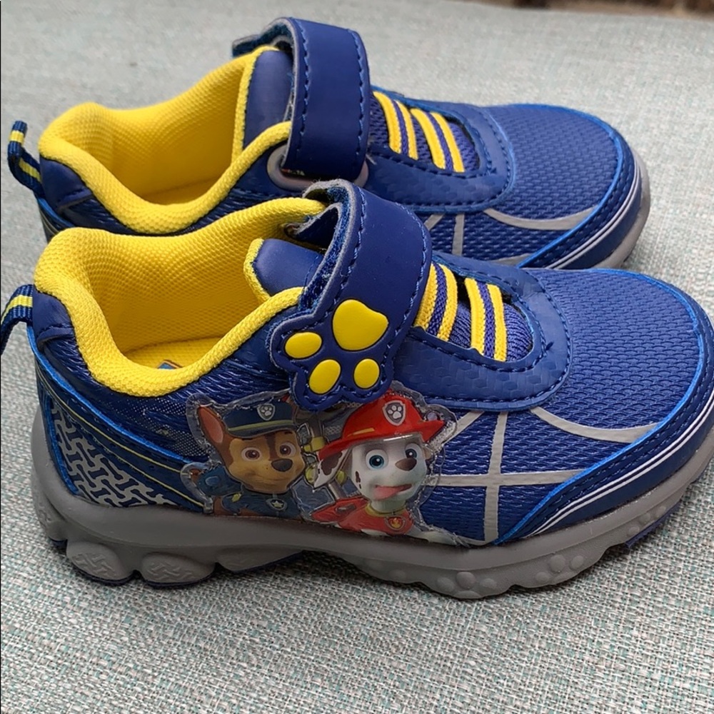 Paw patrol light up sneakers